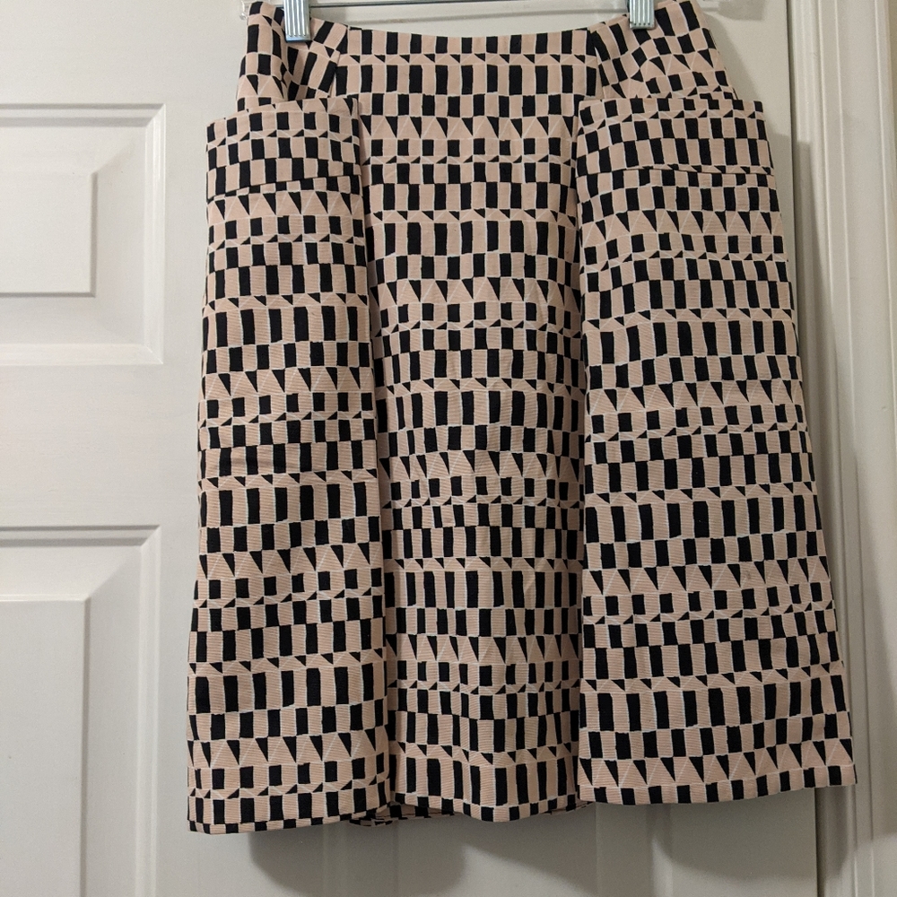 KATE SPADE Geometric print skirt trending print